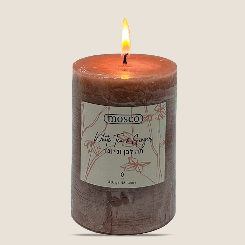 נר יצוק ריחני 7X10 ס